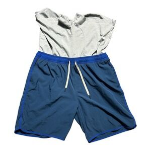 Fair Harbor Lined Swim Trunks Men's‎ XL Blue 7"